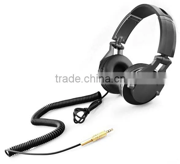 Professional DJ Headset Foldable Headband Headphone With Stereo 3.5mm Gold-plate Jack Headphones E-H009 photo-5