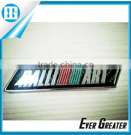 Custom Top Value Aluminum Sticker Emblems 3M Tape Metal Sticker Custom Metal Logo Stickers photo-4