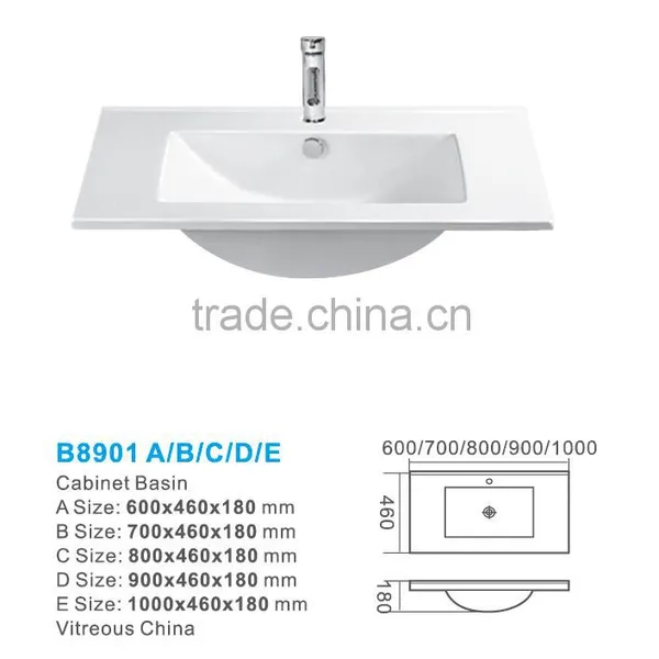 Popular Sanitary Ware Ceramic Bathroom Cabinet Basin_cabinet Sink photo-2