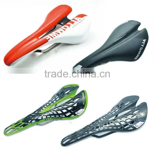 Manufacturer Custom Road Bike Saddle 155mm 143mm 130mm Carbon Road Bike Saddle Leather Bicycle Saddle photo-3