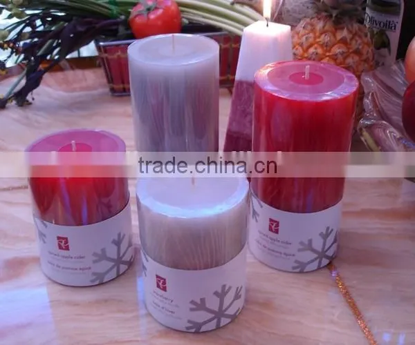 Party Candle, Snowflake Candle, Pillar Candle photo-6