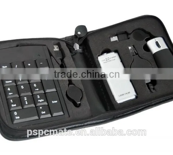 Black USB Travel Sets in White Color Suitable for Business Travel/coorperate Gifts photo-3