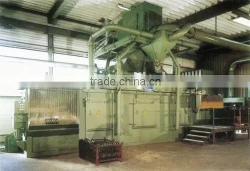 ZJ210 Leaf Spring Shot Blsting Machine, Industry Circle Spring Sand Cleaning Machine photo-2