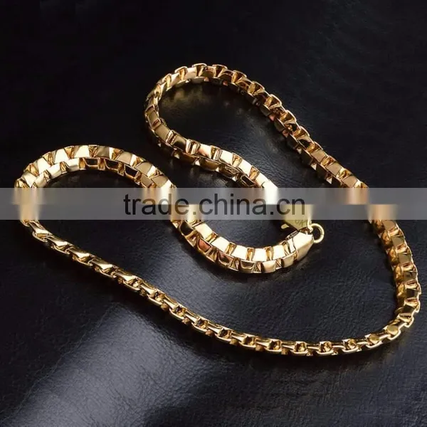 Simple Fashion 18k Gold Necklace Designs in 16 Grams 40 Grams photo-4
