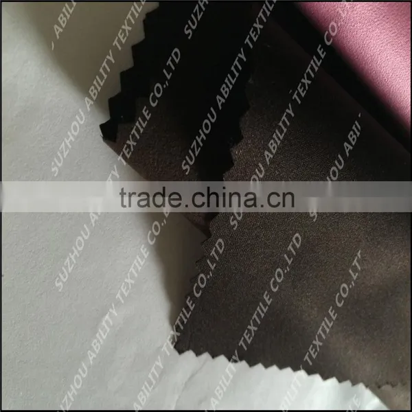 100 Polyester Microfiber Suede Dress Fabric photo-3