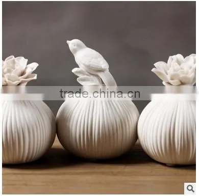 2016 Jingdezhen Professional China Manufacturer White Vase Different Type for Home Decor photo-2