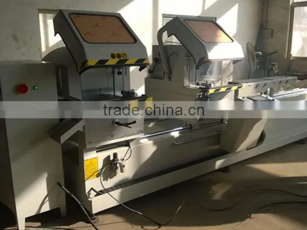Double Heads Cnc Cutting Saw for Aluminum Profile With Air Filter ,air Gun,and Automatic Lubeication photo-5