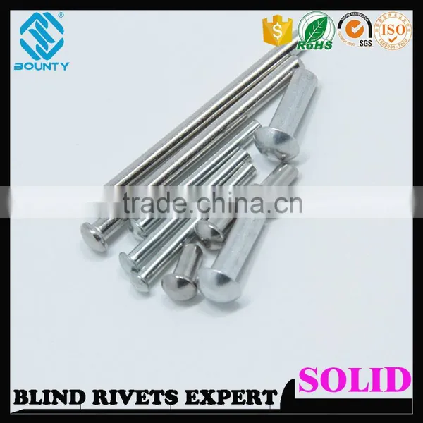 GALVANIZED FLAT HEAD STEEL SOLID RIVETS photo-4