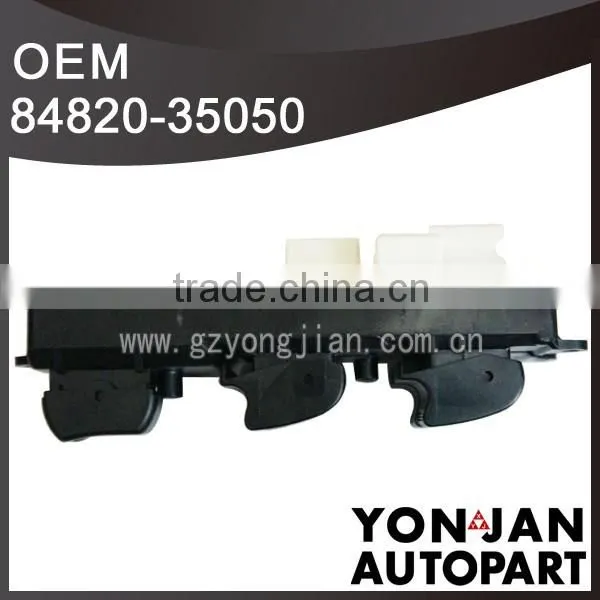 Master Switch Assy, Power Window Regulator OEM 84820-35050 photo-2