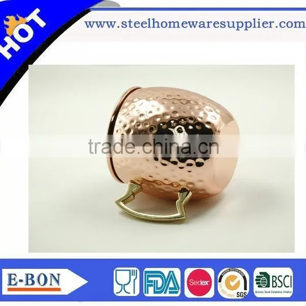 High Quality Standard Hammer Moscow Mule Solid Copper Mugs Quality Choice photo-4