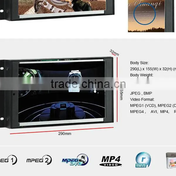 For Display Rack 7 & 10 Inch Point of Purchase Open Frame Lcd Screen Video Display Mini photo-6