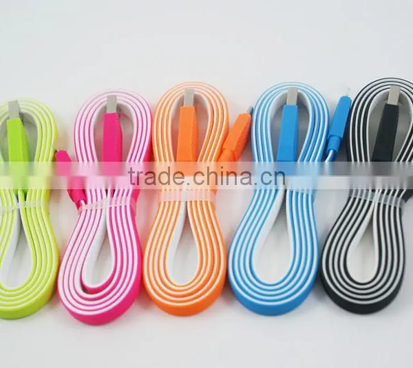 1M ABS Injection Shell TPE Lines USB Data&Sync Charger Cable For Android IPhone photo-4