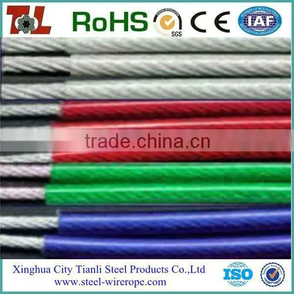 16mm Steel Wire Rope With Plastic Cover photo-6