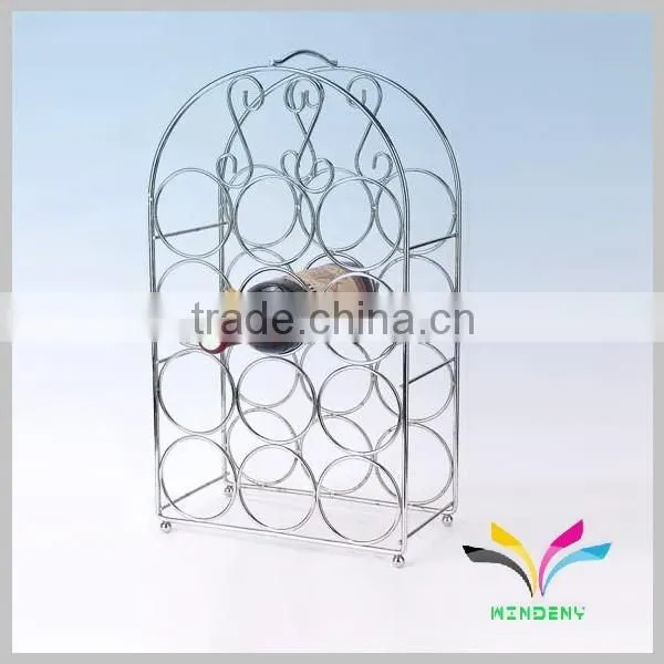 China Supplier Hot Selling Good Quality Sturdy Unique Attractive Metal Dinosaur Wine Bottle Rack photo-6