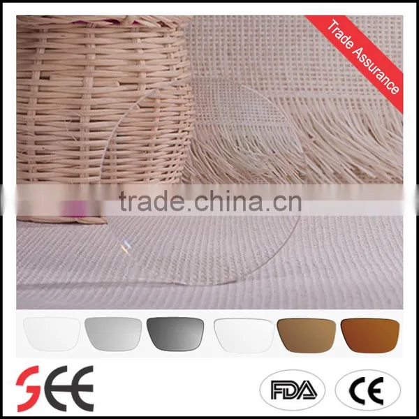 1.56 Photochrmic Grey Brown Optical Ophthalmic Plastic Lens photo-3