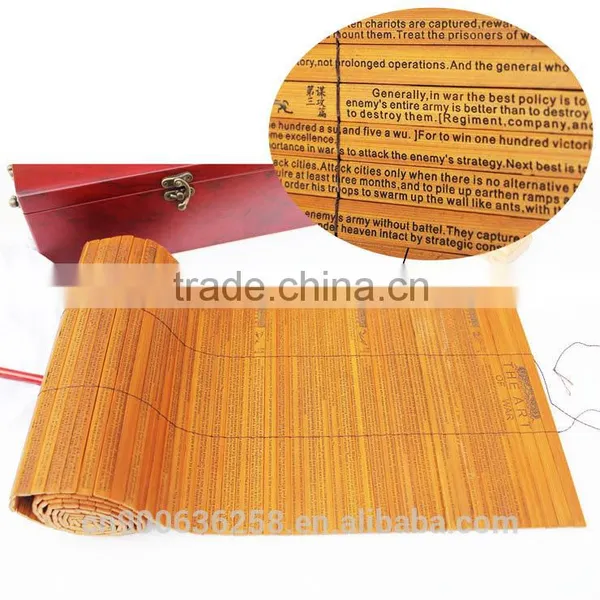 Chinese Culture Writing Bamboo Slips With Advertising Custom Slip photo-2