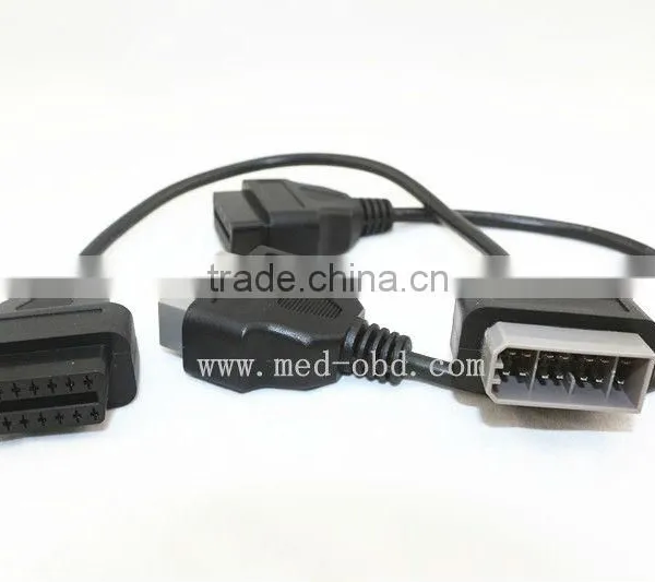 OBD2 Adapter Cable 14 Pin To J1962 Female 16Pin photo-3