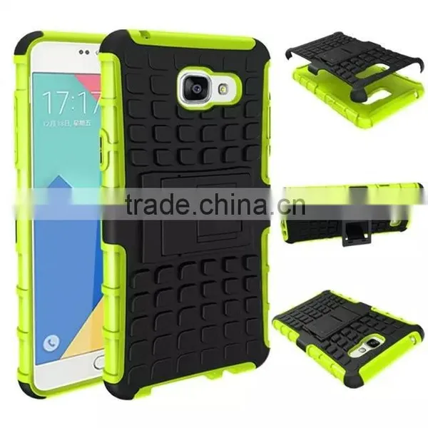 High Quality Hybrid Heavy Duty Rugged Armor Shockproof Case Cover Stand For Samsung Galaxy A510 photo-4