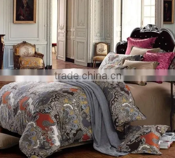 100% Cotton Reactive Printed Luxury Bedding Set photo-4