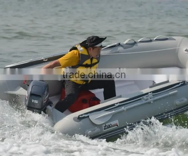 2015 New STYLE 0.9mm PVC RIB Inflatable Boat photo-3