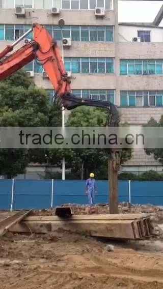 High Quality New Custom-made Colour Hydraulic Vibratory Hammer (used Together With an Excavator 30-40 Tons) photo-2