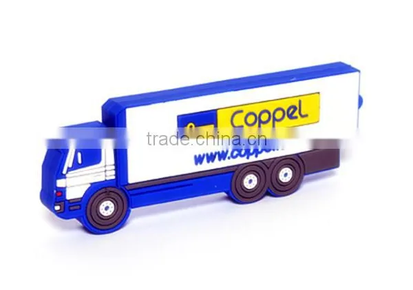 Promotional Gift Cartoon Car PVC Custom Usb Flash Drive Supplier's Choice photo-4