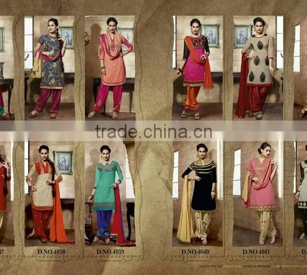 CHANDERI DESIGNER SALWAR KAMEEZ photo-2