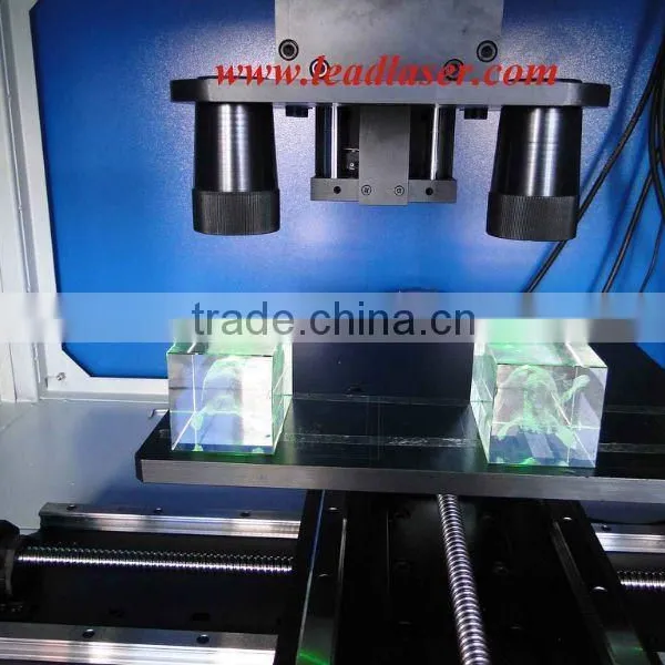 Honorary Technical Double Heads 3D Photo Crystal Laser Engraving Machine photo-2