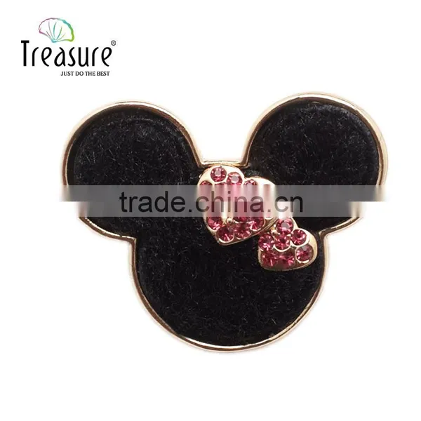 Fashion Treasure Custom Brooch Yiwu New Model Girls Rhinestone Custom Brooch photo-2