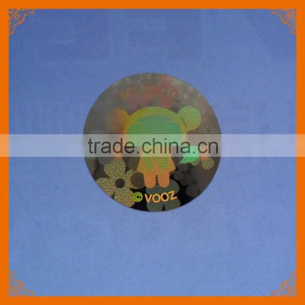 Secure Genuine Hologram Laser Credit Card Sticker