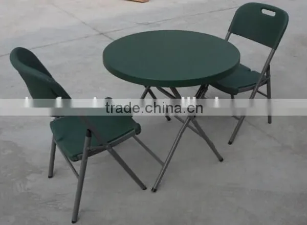 New Collection of the Round Folding Coffee Table Set photo-2