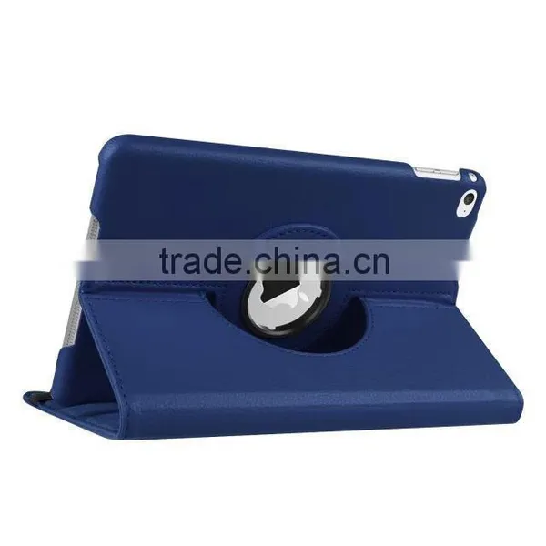 Cheap Price 360 Degree Rotation PU Leather Cover For IPad Mini 4 photo-3