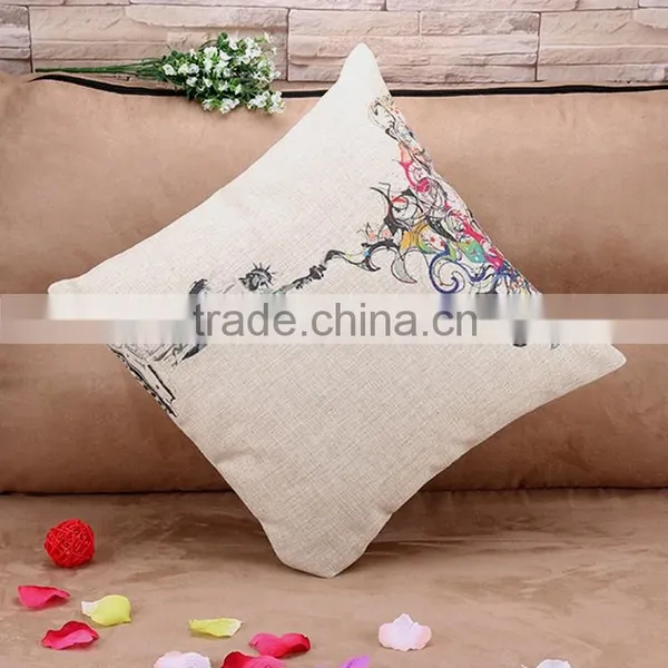 Fashionable Household Back Support Pillow Cartoon Sofa Cushion Cover photo-2