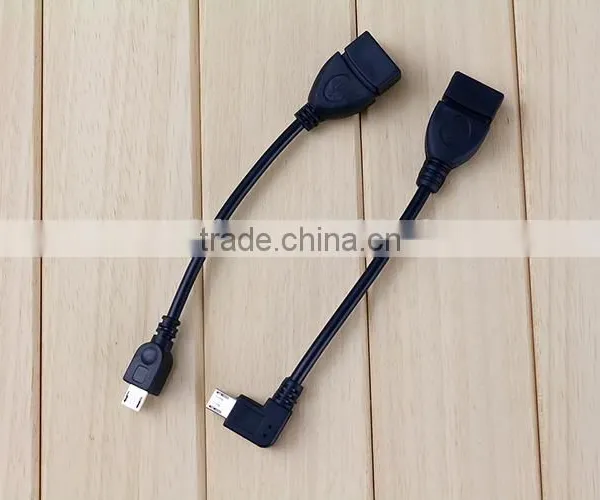 Right Angle Micro USB Host OTG Cable photo-6