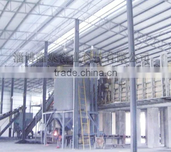 20-22 Tons/Day Horseshoe Flame Solid Sodium Silicate Production Line photo-4