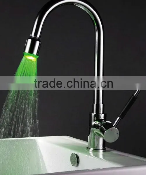 Led Tap Faucet Brass Chrome Pull Out Faucet