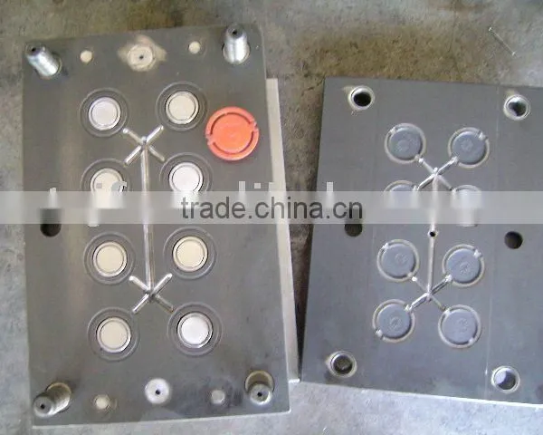 8 Cavities Cap/lids Mould