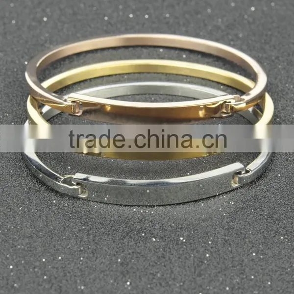 Trendy Bracelet 2015 Metal Bracelet Gold Bracelets & Bangles Gold Plated Bangles