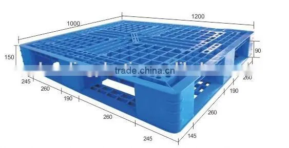 Hot Sell Best Price Single Faced Plastic Medium Duty Pallets photo-2
