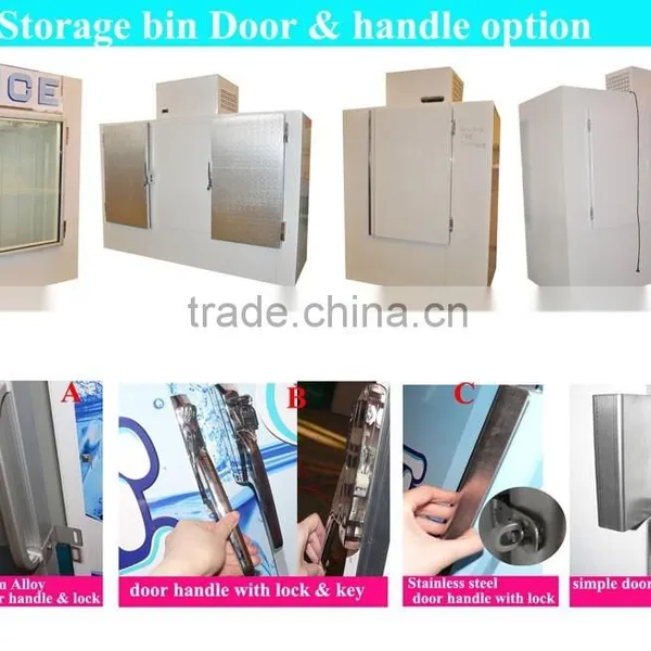 Outdoor Ice Storage Freezer Holds 325 Bags Ice photo-4