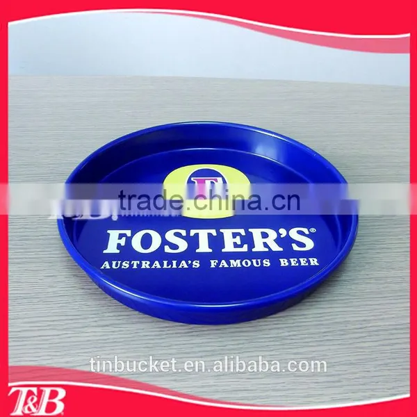Barware Round Tin Tray