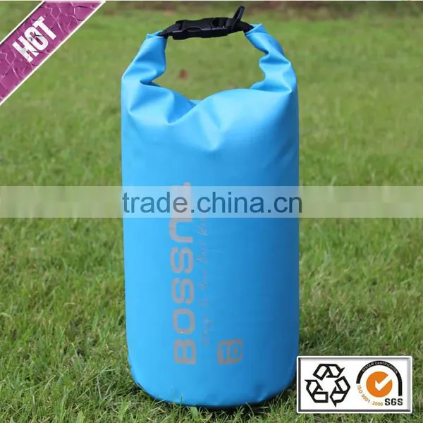 500D PVC Tarpaulin Waterproof Dry Bag With Shoulder Strap Dry Sack for Kayaking photo-3