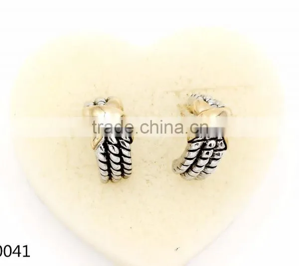 2016 Juyuan Double Color Plated Whole Sales Earrings photo-5