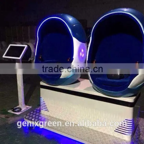 Innovative Products 2016 Interactive 9d VR Simulator 9d Egg vr Cinema Equipment 9D VR for Super Mall photo-2