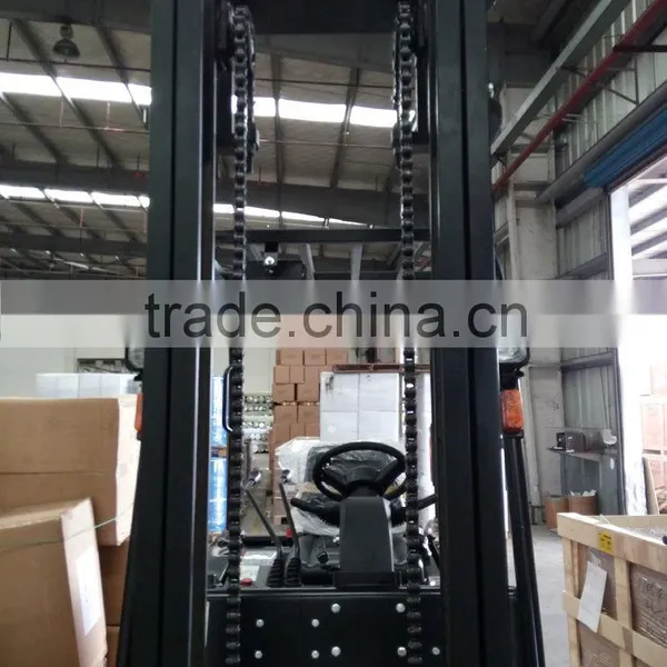 2 Ton Three Wheel Full Electric Forklift With Charger With Battery With Side Shift photo-3