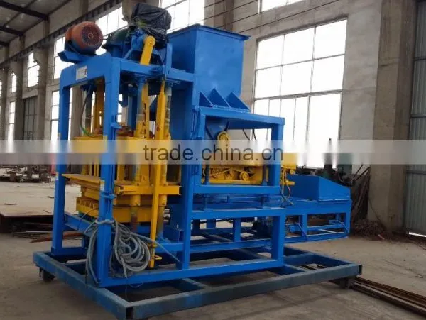 Semi or Automatic Operation QT4-25 Concrete Block Making Machine Huarun Tianyuan Factory photo-2