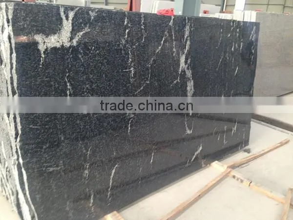 China Best Selling Nero Marquina Slab photo-2