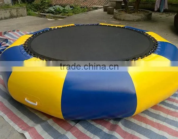 Commercial Inflatable Water Trampoline Floating on Water Inflatable Games