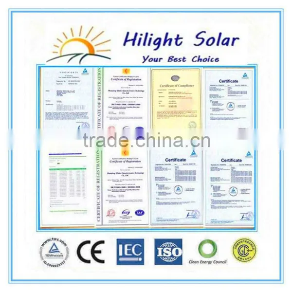 300w Zonnepanelen IEC61215,IEC61730,TUV,CEC,CE,ISO9001 Approved photo-4
