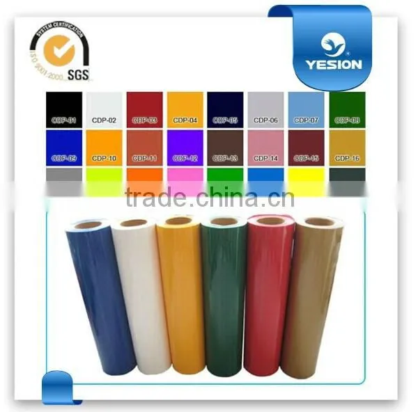 China Manufacturer Best Quality Cheap Price pu Pvc Glitter Garment Heat Transfer Vinyl photo-3